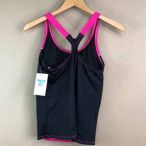 Nike Swim | Surge Tankini 2pc Set Shorts and Top | Women’s Medium NWT - Picture 2 of 5